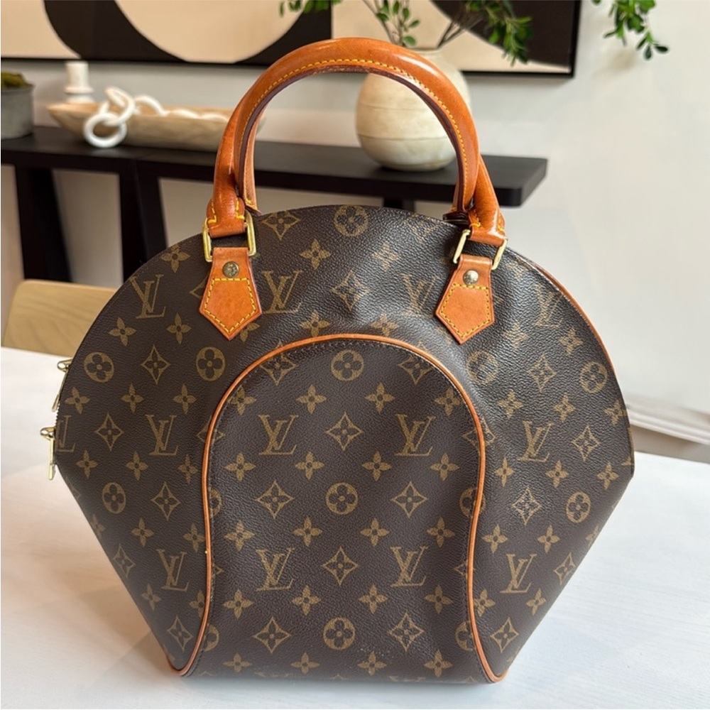 LV Brown Monogram Handbag